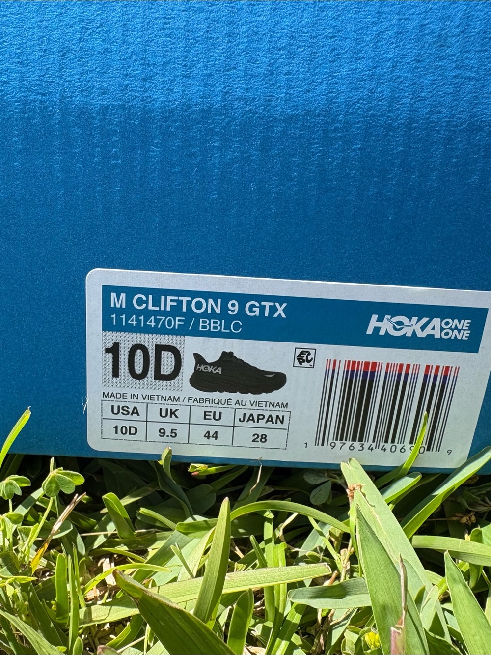 Hoka Black Clifton Running Shoes- new insoles. Sz. 10 Men’s - Picture 8 of 8